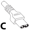 C Plug connector