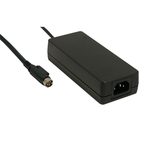 120.2W 48VDC 2 Stage Battery Charger with 4 Pin DIN Connector for 10 ~ 35Ah Capacity Batteries