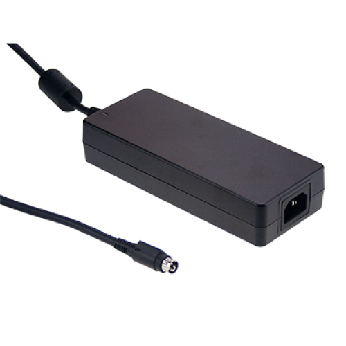 160.2W 24VDC 2 Stage Battery Charger with 4 Pin DIN Connector for 30 ~ 90Ah Capacity Batteries