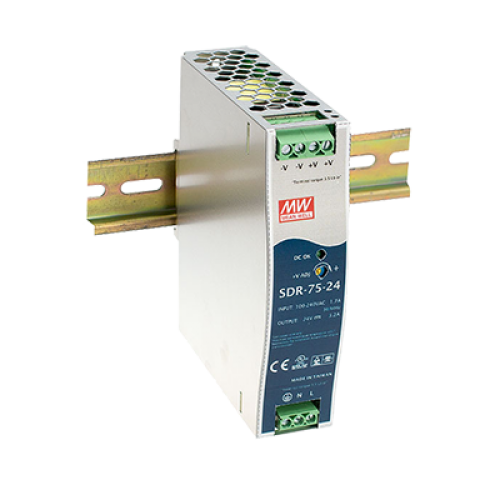 76.8W 24VDC 3.2A Industrial Din Rail Power Supply (SDR-75-24)