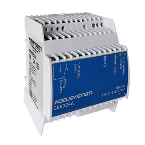 60W 12V 5A Low Profile DIN Rail Battery Charger