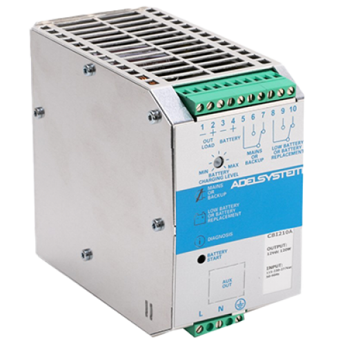 12V 10A DIN Rail 3 Level Battery Charger