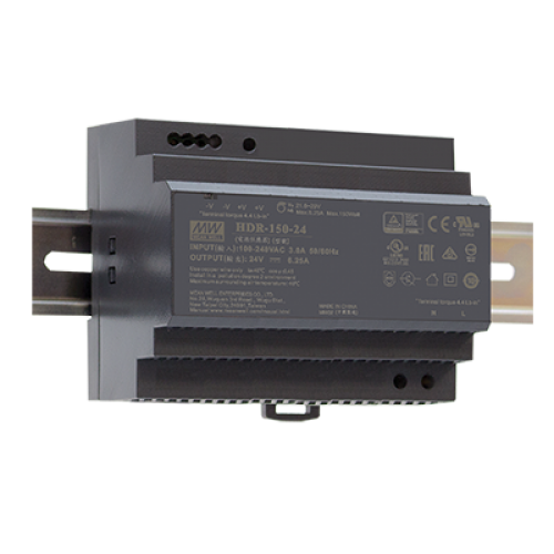 150W 24VDC 6.25A Ultra Slim Step Shape DIN Rail Power Supply