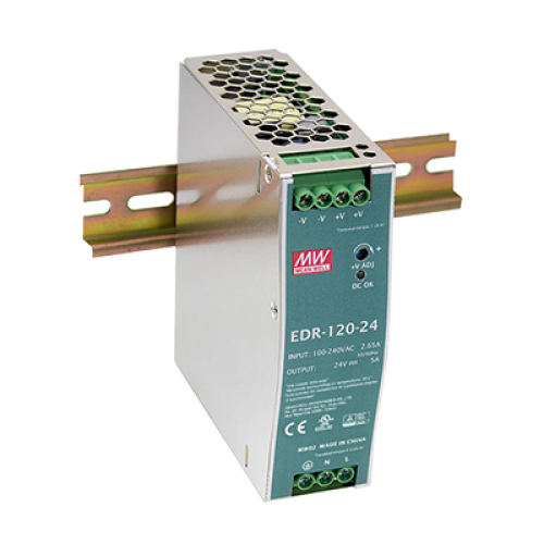 120W 24VDC 5A Industrial DIN Rail Power Supply