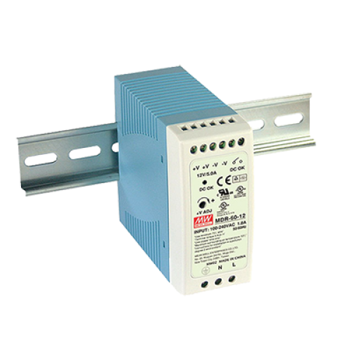 50W 5VDC 10A Slim Industrial Din Rail Power Supply
