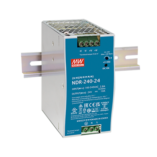 240W 24VDC 10A Industrial Din Rail Power Supply