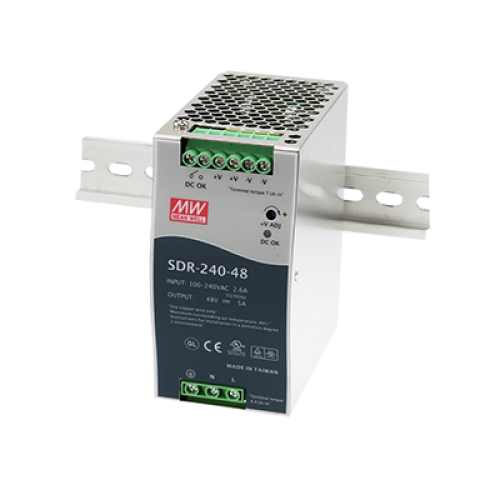 240W 48VDC 5A PFC Industrial Din Rail Power Supply