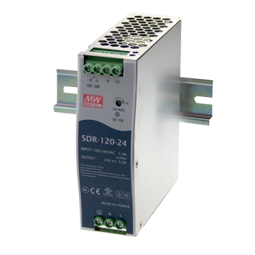 120W 48VDC 2.5A PFC Industrial Din Rail Power Supply