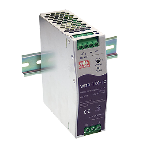 120W 48VDC 2.5A Ultra Wide Input Industrial DIN Rail Power Supply