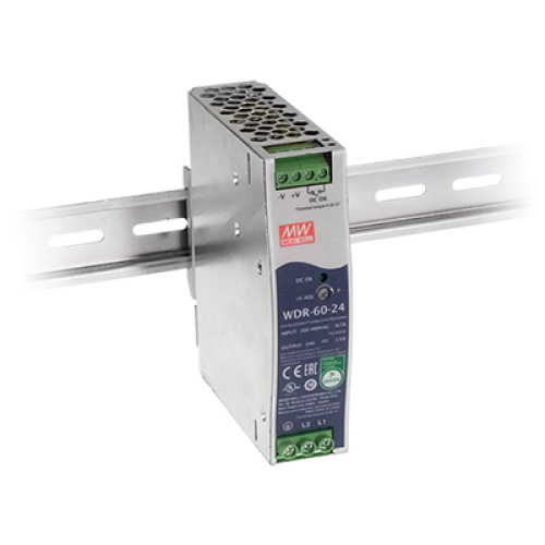 60W 48VDC 1.25A Ultra Wide Input Industrial DIN Rail Power Supply