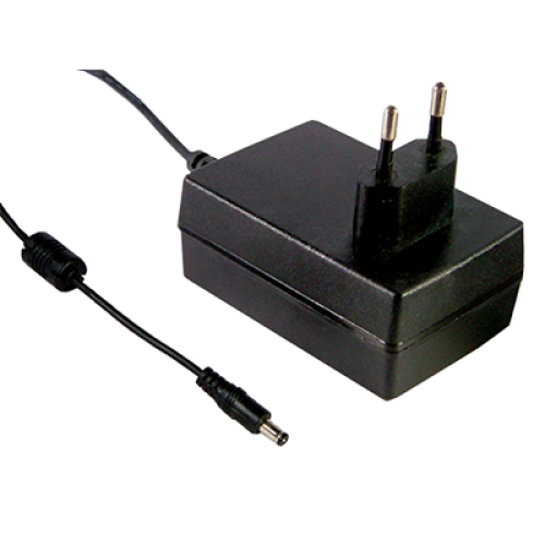 20W 5VDC 4A Green Medical Euro Plugtop Adapter