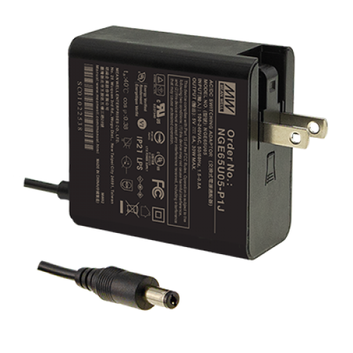 30W 5VDC 6A US Plug Top Adapter