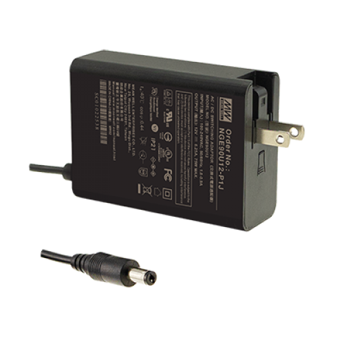 90W 24VDC 3.75A US Plug Top Adapter