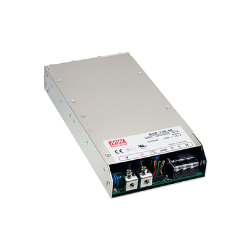 753.6W 48VDC  Low Profile 1U Enclosed Switching Power Supply
