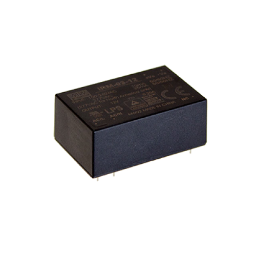 3W 5VDC 600mA PCB Mount Encapsulated Power Supply