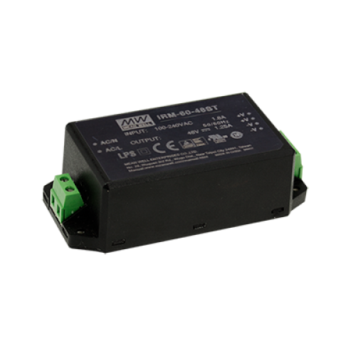 50W 5VDC 10A PCB Mount Encapsulated Power Supply