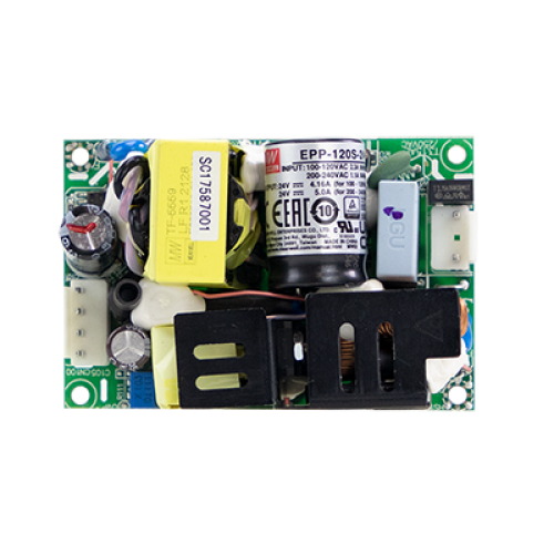 120W 24VDC 5A Open Frame Power Supply with PFC Function
