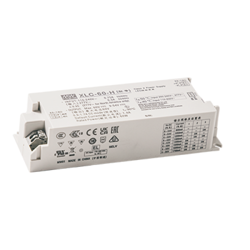 60W Constant Power KNX LED Driver with Terminal Blocks