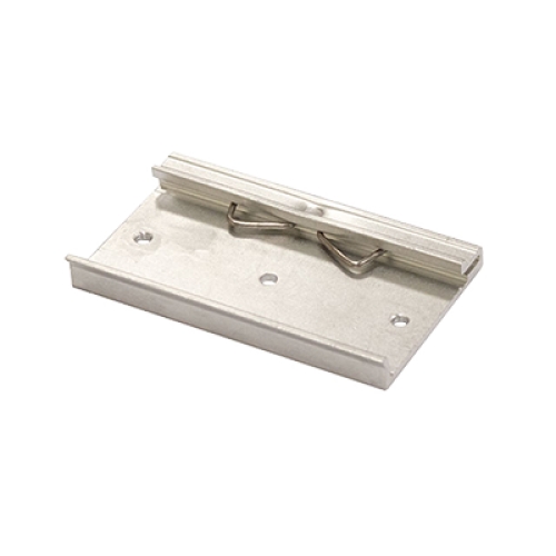 DRP-14 1.6mm Thick Yellow Zinc Plate Din Rail Mounting Clip