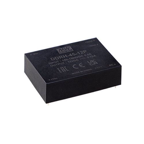 45W 15VDC 3A Wide Input Screw Terminal DC-DC Converter