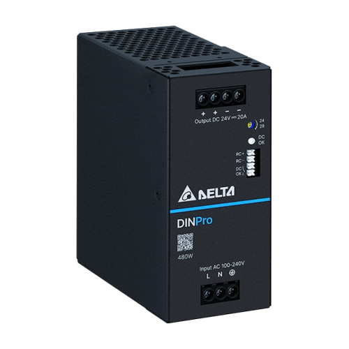 480W 10A 48VDC High Reliability DIN Rail Power Supply