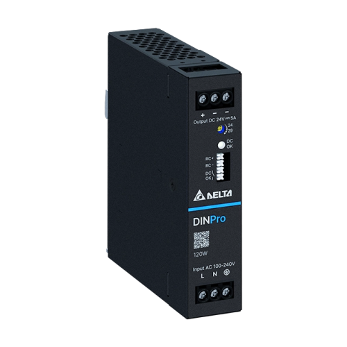 120W 2.5A 48VDC High Reliability DIN Rail Power Supply