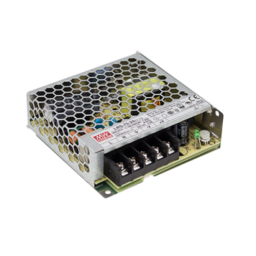 72W 12VDC 6A Enclosed Power Supply