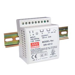 45W Single Output DIN Rail Power Supply