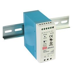 40W Miniture Single Output Industrial Din Rail PSU