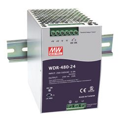 480W Single Output Industrial Din Rail Power Supplies