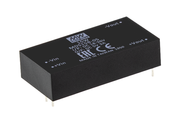 MDS15A-12 15W 2"x1" Package Medical Grade DC-DC Converter