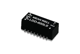 600mA 2-28Vdc DC-DC Constant Current LED Driver - SMD Style