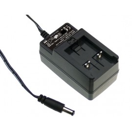 18W 48V 0.375A Interchangeable Base Plugtop Adaptor