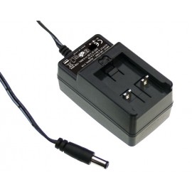 24W 48V 0.5A Interchangeable Base Plugtop Adaptor