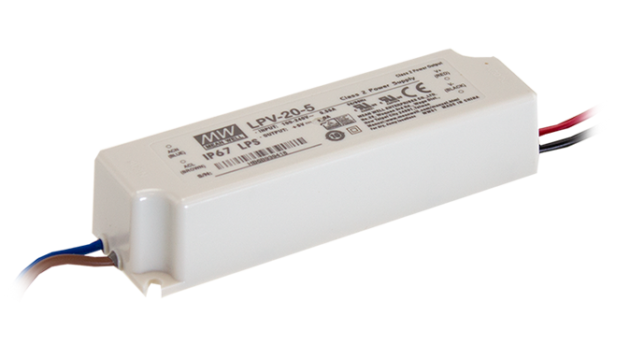 20.2W 24V 0.84A IP67 Rated LED Lighting Power Supply