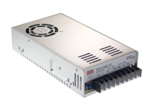 300W 48V 6.25A Enclosed Power Supply with Programmable Output Voltage